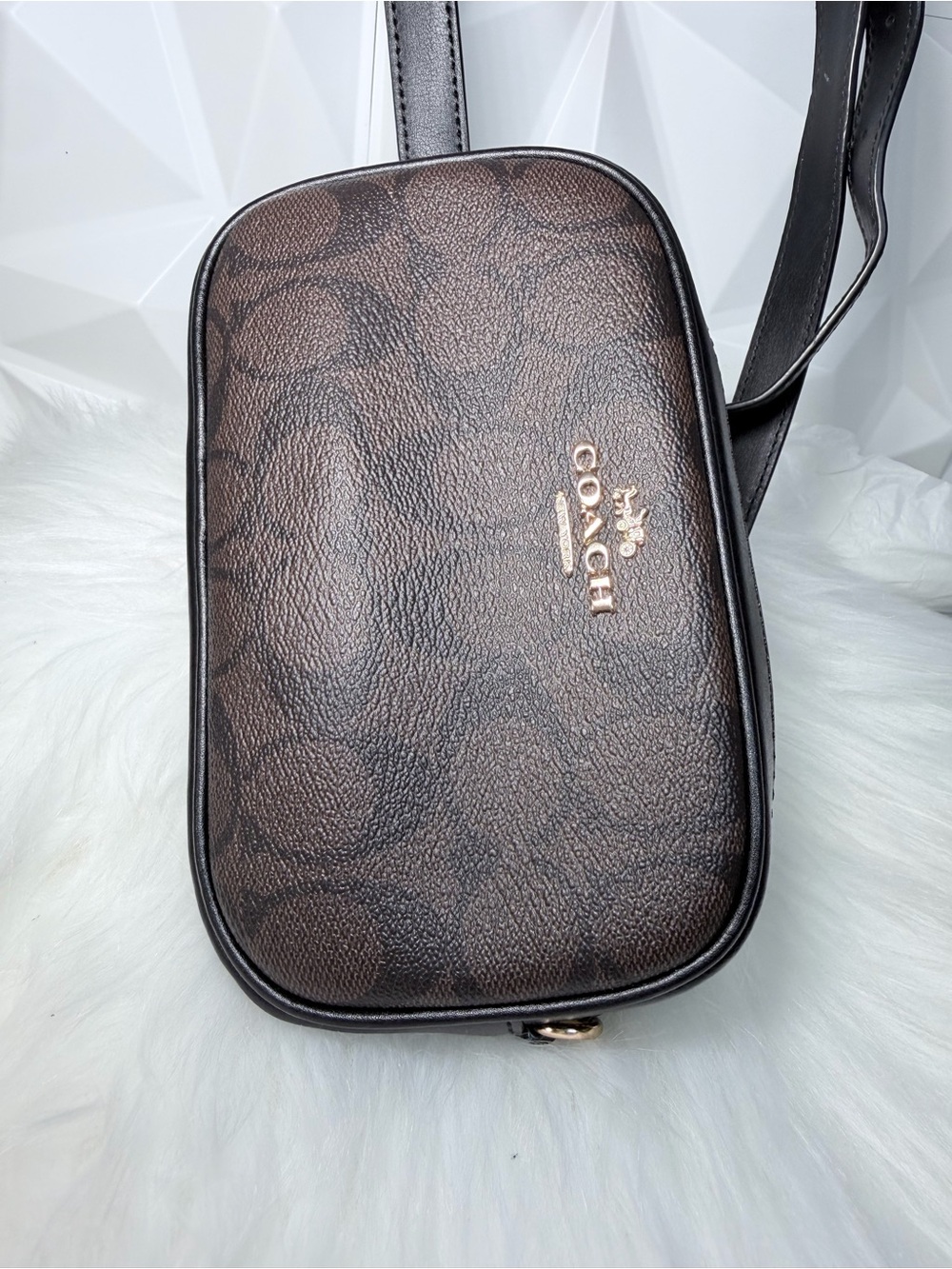 Coach convertible Crossbody with Belt Bag brown signature canvas 🤎 - Picture 12 of 15